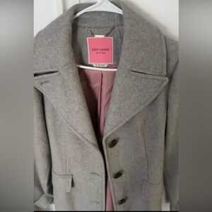 Kate Spade XS Classic Gray Coat